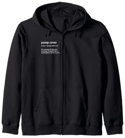 Pump Cover Definition Mens Gym Pump Cover Workout Oversized Zip Hoodie