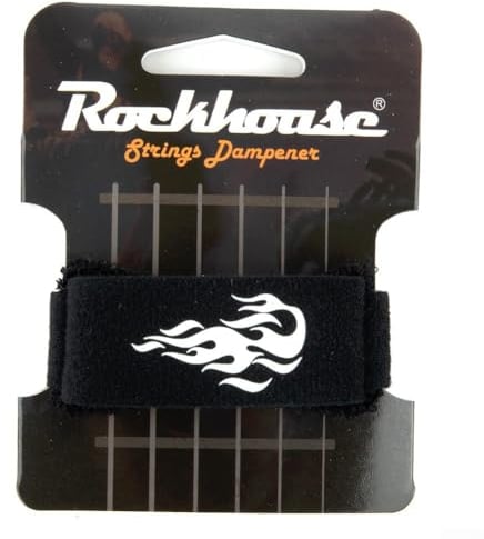 Gitarrensaiten-Dämpfer, Griffbrett-Stummschaltung, elastische Baumwolle, Gitarren- und Bass-Saiten, Geräuschdämpfer, Stopp-Saiten, Rasselstumm-Werkzeug (C)