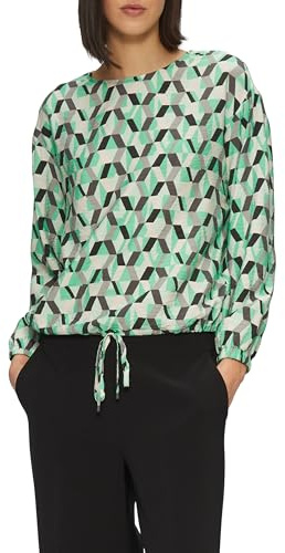 s.Oliver Viskosemix-Bluse in O-Shape