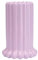 Design Letters Tubular Vase. Large 24cm Purple