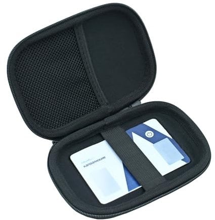 Portable Hard Carry Case Heart Rate Monitor Case for Kardiamobile Card Personal EKG Monitor