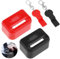 ZEPIQOR Protège Ceinture de Securite Enfant 2 Pieces, Empêche les Enfants de Déboucler la boucle de ceinture de sécurité, le couvercle de boucle de ceinture de serrure enfant avec 2 clés