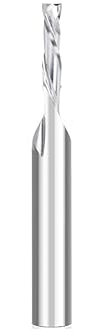 1pc UP DOWN Cut Fräser 1/4 Schaft Kompressionsfräser Durchmesser 1/8 Zweiflöte Hartmetall Schaftfräser CNC Fräser