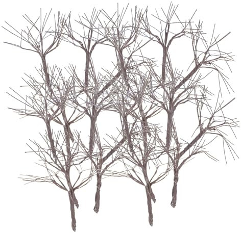 UKCOCO Landschaftsdekor 20 Stück Mini-bäume Bastelzweige Für Das Home Office