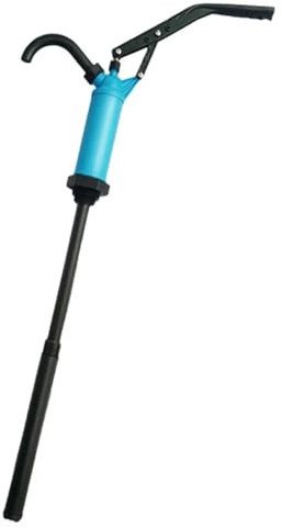 L6NqIAG Ölfass-Handpumpe, handbetriebene Fasspumpe for Umfüllen von Wasser und Flüssigkeiten Hebelpumpe