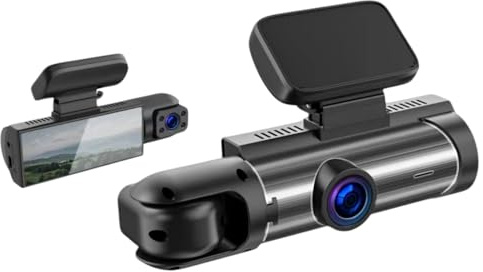 NORSKY-CAM-PRO™ - Die 310° Dashcam mit WiFi, Dashcam Auto Vorne Hinten 4K/1080P, Loop-Aufnahme, Nachtsicht, G-Sensor (CAM-PRO(Front & RÜCK))