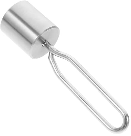 GALPADA Bbq Rotisserie Balance Weight Stainless Steel Skewer Support with Simple Operation and Stable Support for Outdoor Picnic and Grilling Scenarios