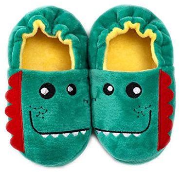 MASOCIO Pantofole per Bambini Animali Peluche Scarpe Ciabatte Chiuse da Casa Antiscivolo