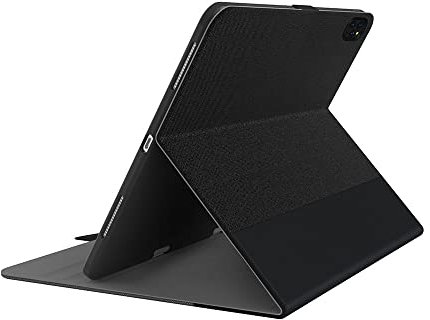 Cygnett TekView Slim Case iPad Pro 12.9 (2018/2020/2021/2022) Case con Apple Pencil Holder - Grey/Black - CY3051TEKVI