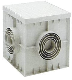 POZZETTO MONOLITICO IN PP CON CHIUSINO cm 55 x 55