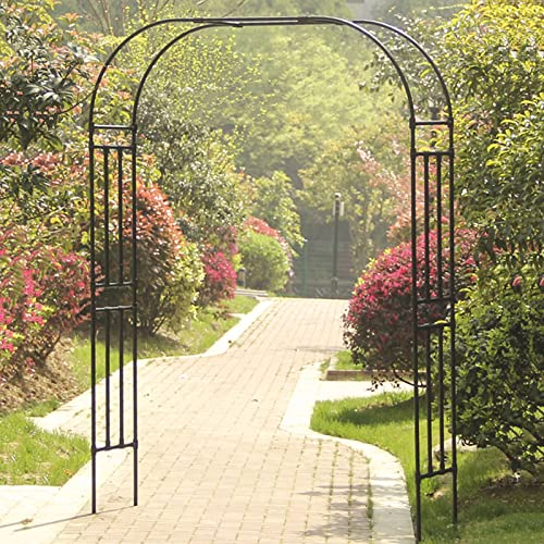 Garten Rosenbögen Rankgitter Verschiedene Kletterpflanzen Bogen, Hochzeitsbogen Party-Dekoration mit Metal+ PE-Material, für draußen Garten Rasen Hinterhof Laube Partydekorationszubehör