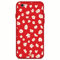 Movilshop Soft Silicone Case [ iPhone 6 / 6S ] Red [ Daisies ] Shockproof Liquid Case