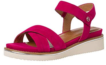 Tamaris Femme 1-1-28225-20 Sandale, Rose Fuxia, 39 EU
