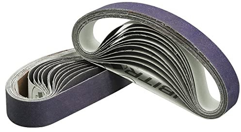 3/4 x 12 Ken Onion Sharpener Belts, 240 Grit Replacement Sanding Belt for Work Sharp Knife & Tool Sharpener Ken Onion Edition (WSKTS-KO),24-Pack
