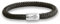 Das Original Reitsport Pferdesport Pferde Jockey Club Segeltau Armband Mit Pferde Gravur Handmade Hochwertiger Magnetverschluss Durchmesser 8mm Damen Herren Unisex (Schwarz, 19.00)
