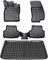 ELMASLINE 3D Gummimatten & Kofferraumwanne Set für Toyota PROACE City ab 2020 L2 (Langer Radstand) | Zubehör Fußmatten Kofferraum