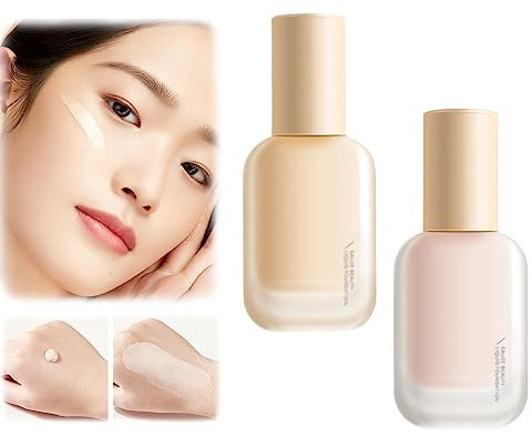 Joco Foundation,Joco Creamy Liquid Foundation,Light Yarn Beauty Foundation Liquid,40ml Joco Cream (Set)