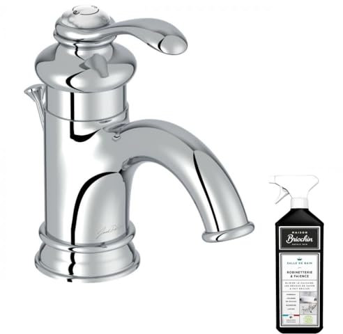 Mitigeur lavabo JACOB DELAFON Fairfax + nettoyant Briochin
