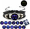 Pnedeodm Zodiac Signs Spirit Bracelet, Multilayer Adjustable Twelve Constellation Zodiac Leather Bracelets, 2023 NEW Zodiac Bracelet, Serene Manifestation Bracelet for Women Men (Libra)