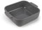 PEUGEOT - Plat Four En Céramique Carré - 21 cm (anses comprises) x 17,5 cm x 6 cm - Contenance : 1,1 L - Garanti 10 Ans - Fabrication Française - Coloris Light Grey