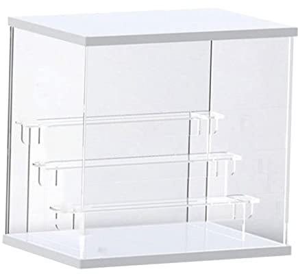 Transparente Acryl-Vitrine für Actionfiguren | 4-stöckige Vitrine für Sammlerstücke | Arbeitsplatte Spielzeug oder Anime-Figuren und mehr