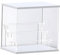Transparente Acryl-Vitrine für Actionfiguren | 4-stöckige Vitrine für Sammlerstücke | Arbeitsplatte Spielzeug oder Anime-Figuren und mehr
