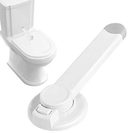 Toilettensitzschlösser für Kleinkinder, Toiletten-Kindersicherung, Wasserdichte kindersichere Schlösser Baby-Sicherheitsschlösser, Vielseitige Kindertoilettenverriegelung, Kindersicherheits-Toilettenv