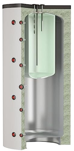 Thermador - Bouteille de mélange, ballon Tampon et accessoires - Ballon combiné avec stockage ECS - 600 L sans échangeur -