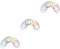 ibasenice 30stücke Extrem Dehnbare Silikon Jelly Armbänder Bunten Farben Weiche Gummiwristbands Für Erwachsene Für Partys Festivals Und Freundschaftsarmbänder