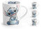 Home - Stitch Sketch Lot de 6 tasses en porcelaine décorée, 33 cl