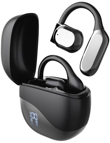 SANOTO Ki Übersetzer kopfhörer, 134 Sprachen Ki Kopfhörer mit Echtzeit Übersetzung,Open Ear Kopfhörer Übersetzer, Translator Earbuds für Reise, Geschäfts, Studien