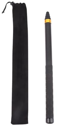 FashionCha Invisible Selfie Sticks 3M 9.8ft Extended for Video Recording Travel for 360 Cameras Long Retractable Carbon Fiber Monopod