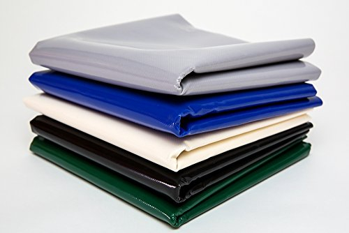 Telone protettivo per camion, in PVC, 450 g/m², larghezza 3 m, al metro, senza occhielli, colore nero RAL9005