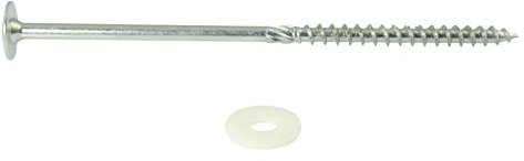 EisenRon Schraubhering für Zeltbefestigung Markisen, Camping Schraube 10x280 mm - 1 Stück