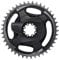 Sram Unisex – Erwachsene Red AXS D1 Powermeter Spider Kurbelgarnitur, schwarz, 107mm