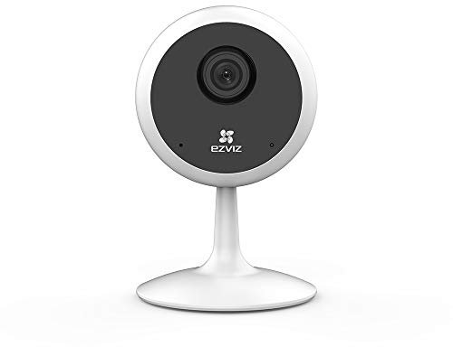 EZVIZ C1C 720p WLAN Telecamera di Sicurezza, 2.4 Ghz Wi-Fi Interni, Audio Bidirezionale, Baby Monitor, Visione Notturna, Compatibile con Alexa, Google Home e IFTTT
