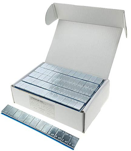 Auswuchtgewichte Kleberiegel 12x5g Abrisskante 50 Stück Alufelgen Klebegewichte Verzinkt