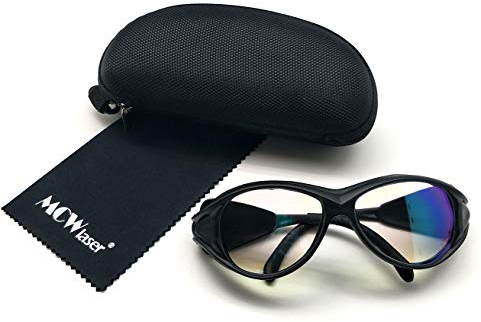 MCWlaser 5 STÜCKE CO2 Laser Schutzbrille Gläser 1064 nm Reflektierende Art CO2 Laser Brillen Für Faser YAG Laserbeschriftung