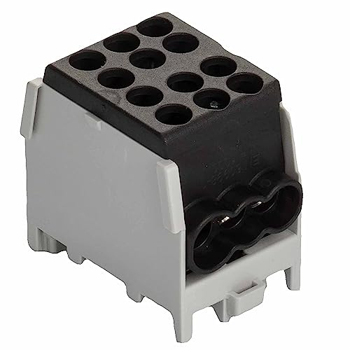 Pollmann - Morsetto di derivazione HLAK 25 1/4 M2, nero