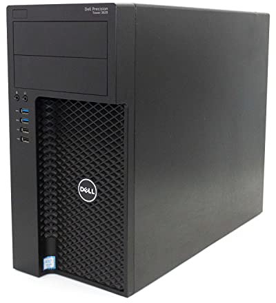 Tower PC DELL Precision 3620 Windows 11 Pro Xeon V5 bis 3,5 GHz 16 GB DDR4 SSD M.2 SATA 120 GB + 1 TB GPU Nvidia GT710 Serielle Schnittstelle RS232 COM PC Desktop-Computer Workstation Business