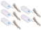 Mini LED Lichter, Mini LED Lichter Batteriebetriebene Lichterketten Dekorativ für DIY 1/12 Puppenhaus