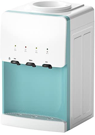 Dispensador de enfriador de agua de escritorio Fuente de agua potable Diseño de tres grifos Agua caliente / agua a temperatura / agua fría operación de bajo ruido con bloqueo de seguridad para niños