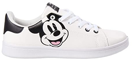CERDÁ LIFE'S LITTLE MOMENTS Mickey Mouse Weiße Kinder Turnschuhe für Jungen | Sportliche Sneakers mit Stil und optimalem Sneaker, 39 EU
