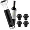 Oliver's Kitchen ® Premium Wine Saver - Vacuum Pump with 4X Wine Stoppers - Wine Stopper Keeps Wine Fresher for Longer - Wine Preserver Perfect for Cork Bottles - Perfect Wine Accessories Gift