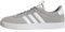 adidas VL Court 3.0 Shoes, Sneaker Donna, Grey Two Cloud White Silver Metallic, 38 2/3 EU
