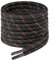 7STROBBS 2 Pairs Strong Work Boot Laces, Heavy Duty Round Shoelaces for Walking, Trainers, Hiking, Safety Shoes, Thick Shoe Lace Black Brown 90CM
