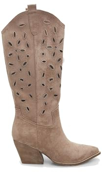 BATA Stivali Texani da Donna con Tacco 7 cm