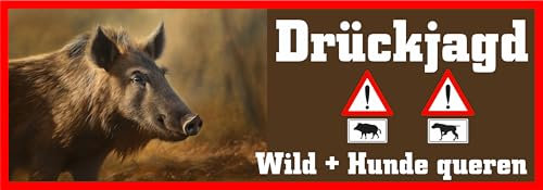Werbebanner Drückjagd Sau 4