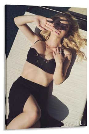 Poster Sydney Sweeney, Motiv: Hot Actress Bikini (74), Gemälde auf Leinwand, Wandkunst, Poster, Wanddekoration, Heimposter, 60 x 90 cm