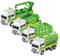 DRESSOOS Camion Della Spazzatura Giocattolo Per Bambini E Bambine Piccolo Camion Della Spazzatura Giocattolo A Frizione Leggero E Facile Da Giocare Stile Casuale